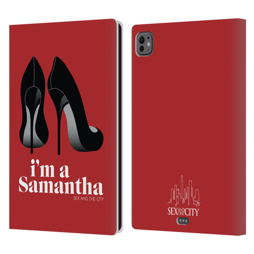 Sex and The City: Television Series Characters I'm A Samantha Leather Book Wallet Case Cover For Apple iPad Pro 11 M4/M5 2024/2025
