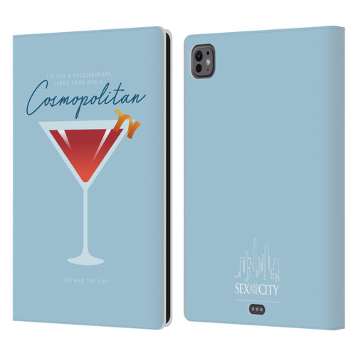 Sex and The City: Television Series Graphics Glass Leather Book Wallet Case Cover For Apple iPad Pro 11 M4/M5 2024/2025