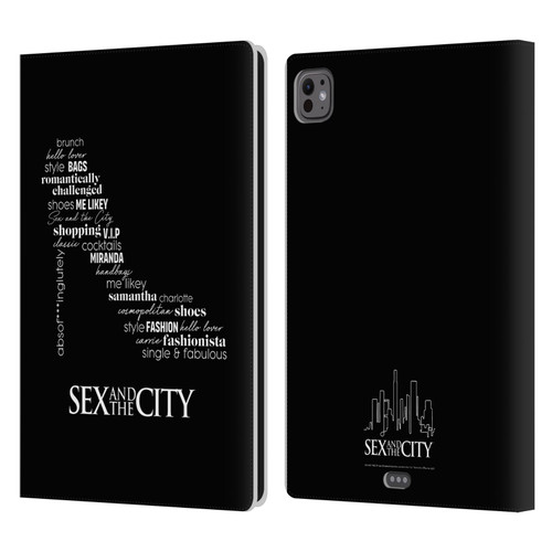 Sex and The City: Television Series Graphics Shoe Leather Book Wallet Case Cover For Apple iPad Pro 11 M4/M5 2024/2025