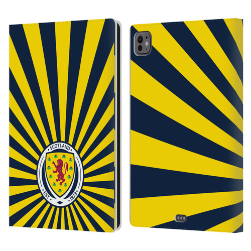 Scotland National Football Team Logo 2 Sun Rays Leather Book Wallet Case Cover For Apple iPad Pro 11 M4/M5 2024/2025