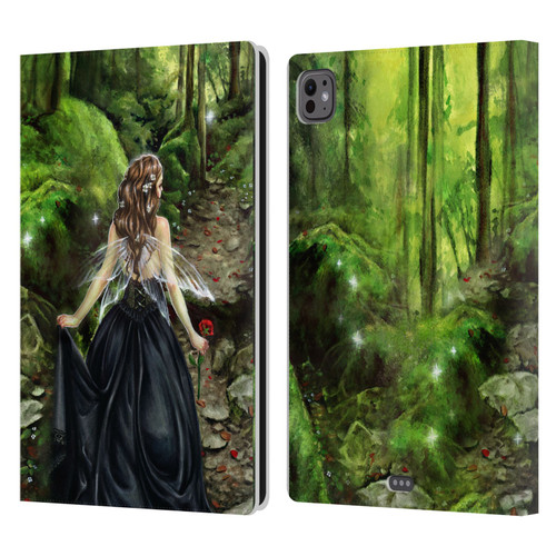 Selina Fenech Fairies Along The Forest Path Leather Book Wallet Case Cover For Apple iPad Pro 11 M4/M5 2024/2025