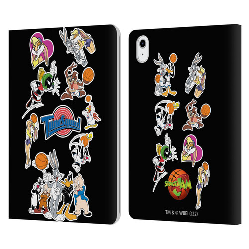 Space Jam (1996) Graphics Tune Squad Leather Book Wallet Case Cover For Apple iPad Air 11 2020/2022/2024/2025