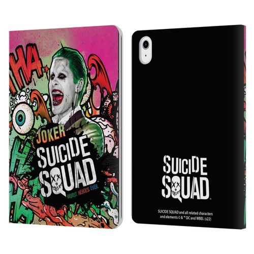 Suicide Squad 2016 Graphics Joker Poster Leather Book Wallet Case Cover For Apple iPad Air 11 2020/2022/2024/2025