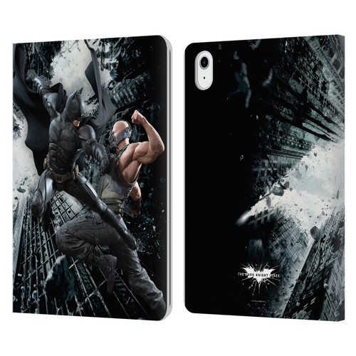 The Dark Knight Rises Character Art Batman Vs Bane Leather Book Wallet Case Cover For Apple iPad Air 11 2020/2022/2024/2025