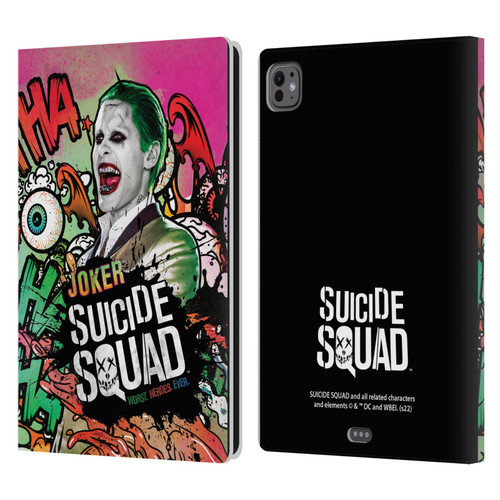 Suicide Squad 2016 Graphics Joker Poster Leather Book Wallet Case Cover For Apple iPad Pro 11 M4/M5 2024/2025