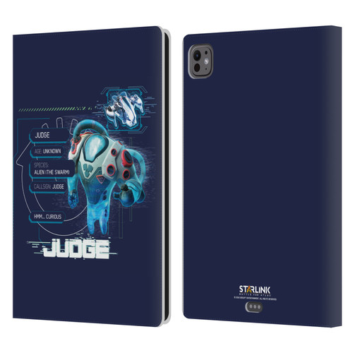 Starlink Battle for Atlas Character Art Judge 2 Leather Book Wallet Case Cover For Apple iPad Pro 11 M4/M5 2024/2025