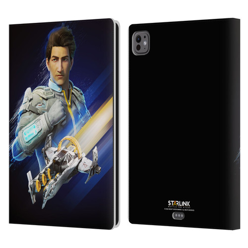 Starlink Battle for Atlas Character Art Mason Arana Leather Book Wallet Case Cover For Apple iPad Pro 11 M4/M5 2024/2025