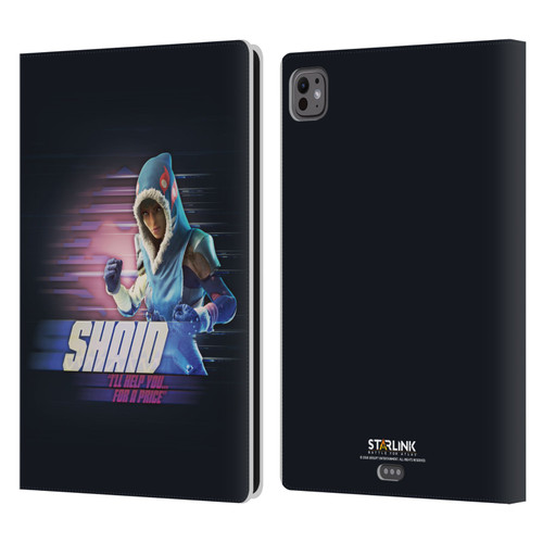 Starlink Battle for Atlas Character Art Shaid Leather Book Wallet Case Cover For Apple iPad Pro 11 M4/M5 2024/2025