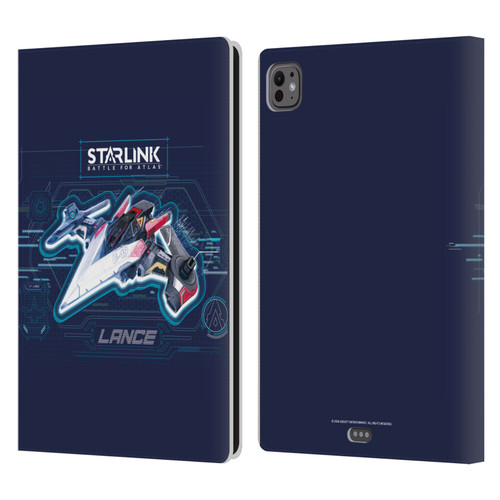 Starlink Battle for Atlas Starships Lance Leather Book Wallet Case Cover For Apple iPad Pro 11 M4/M5 2024/2025