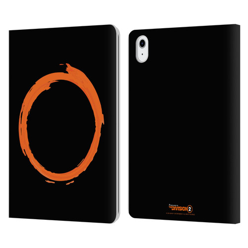 Tom Clancy's The Division 2 Logo Art Ring Leather Book Wallet Case Cover For Apple iPad Air 11 2020/2022/2024/2025