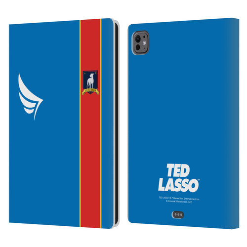 Ted Lasso Season 1 Graphics Jersey Leather Book Wallet Case Cover For Apple iPad Pro 11 M4/M5 2024/2025