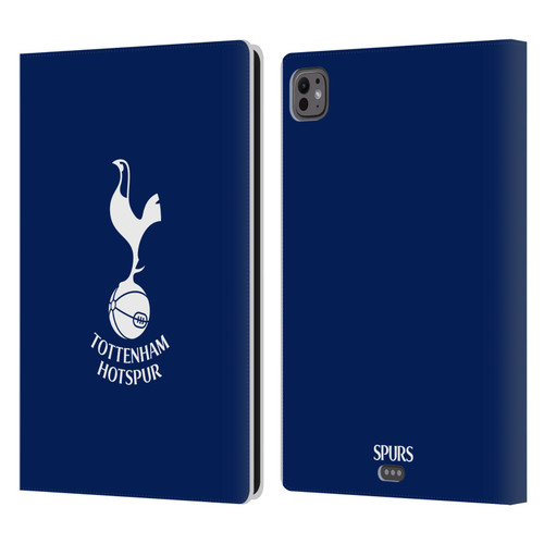 Tottenham Hotspur F.C. Badge Cockerel Leather Book Wallet Case Cover For Apple iPad Pro 11 M4/M5 2024/2025
