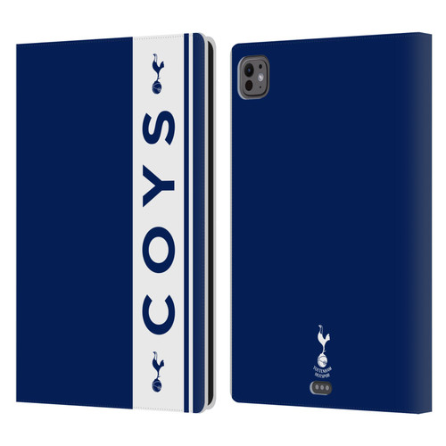 Tottenham Hotspur F.C. Badge COYS Leather Book Wallet Case Cover For Apple iPad Pro 11 M4/M5 2024/2025