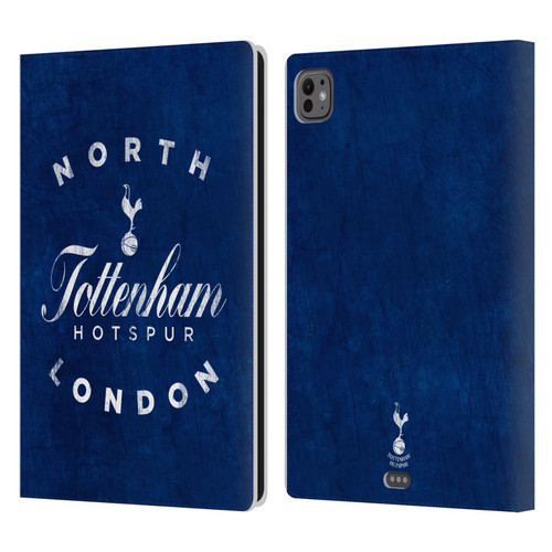 Tottenham Hotspur F.C. Badge North London Leather Book Wallet Case Cover For Apple iPad Pro 11 M4/M5 2024/2025