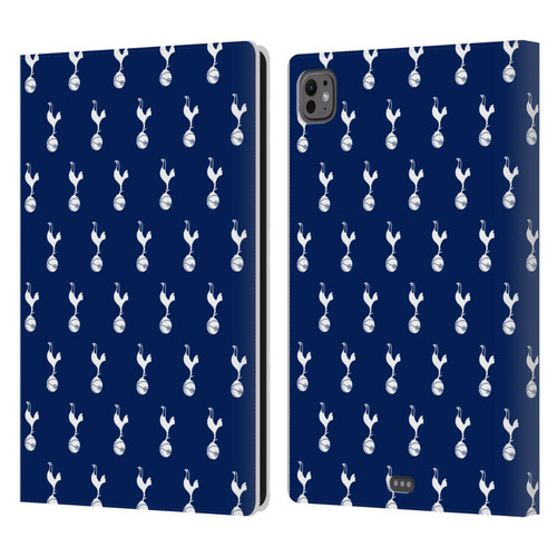 Tottenham Hotspur F.C. Badge Pattern Leather Book Wallet Case Cover For Apple iPad Pro 11 M4/M5 2024/2025