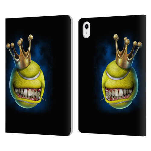 Tom Wood Monsters King Of Tennis Leather Book Wallet Case Cover For Apple iPad Air 11 2020/2022/2024/2025/2026