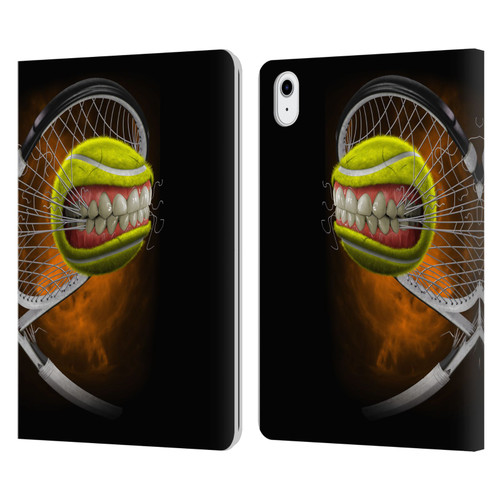 Tom Wood Monsters Tennis Leather Book Wallet Case Cover For Apple iPad Air 11 2020/2022/2024/2025/2026