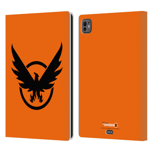 Tom Clancy's The Division 2 Logo Art Phoenix 2 Leather Book Wallet Case Cover For Apple iPad Pro 11 M4/M5 2024/2025