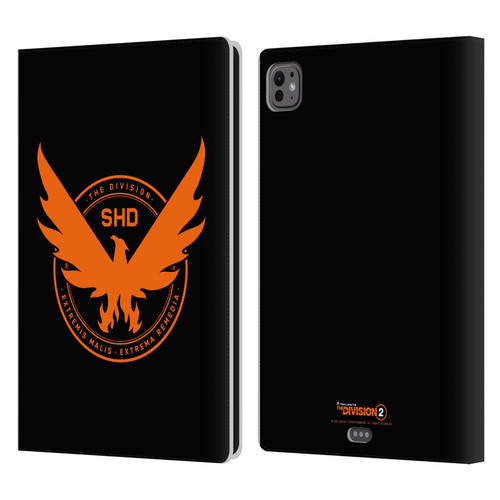 Tom Clancy's The Division 2 Logo Art Phoenix Leather Book Wallet Case Cover For Apple iPad Pro 11 M4/M5 2024/2025