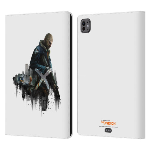 Tom Clancy's The Division Factions Rikers Leather Book Wallet Case Cover For Apple iPad Pro 11 M4/M5 2024/2025