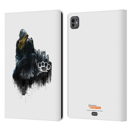 Tom Clancy's The Division Factions Rioters Leather Book Wallet Case Cover For Apple iPad Pro 11 M4/M5 2024/2025