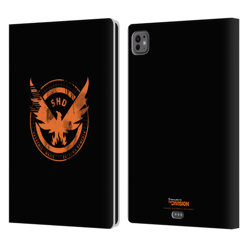 Tom Clancy's The Division Key Art Logo Black Leather Book Wallet Case Cover For Apple iPad Pro 11 M4/M5 2024/2025