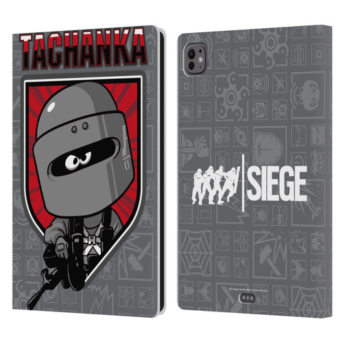 Tom Clancy's Rainbow Six Siege Chibi Operators Tachanka Leather Book Wallet Case Cover For Apple iPad Pro 11 M4/M5 2024/2025