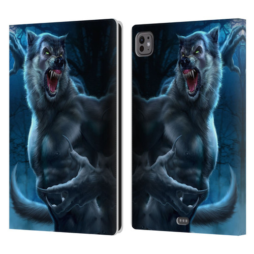 Tom Wood Horror Werewolf Leather Book Wallet Case Cover For Apple iPad Pro 11 M4/M5 2024/2025