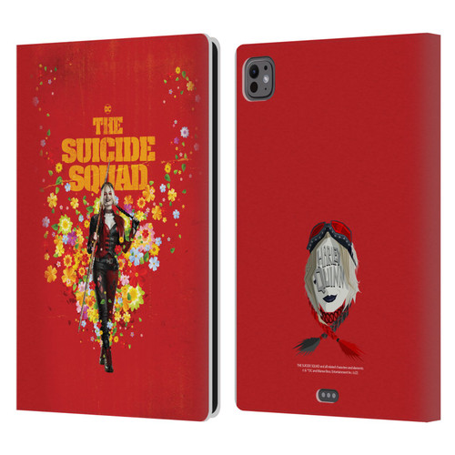The Suicide Squad 2021 Character Poster Harley Quinn Leather Book Wallet Case Cover For Apple iPad Pro 11 M4/M5 2024/2025