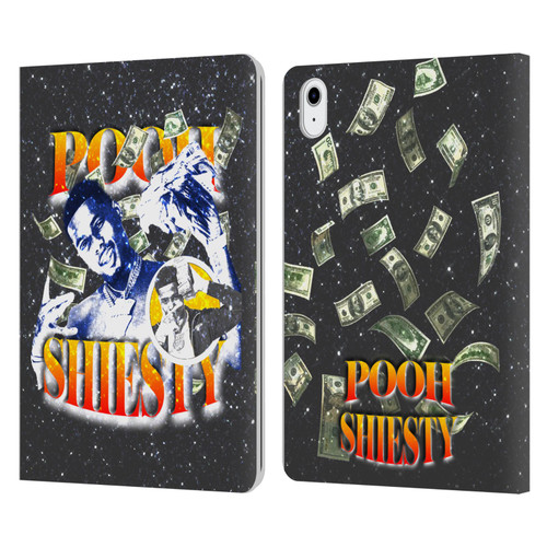 Pooh Shiesty Graphics Art Leather Book Wallet Case Cover For Apple iPad Air 11 2020/2022/2024/2025