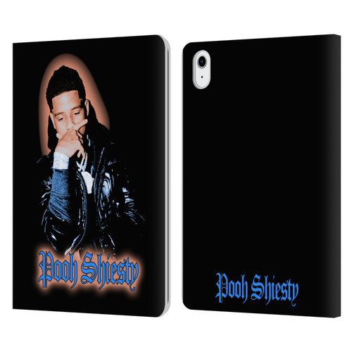 Pooh Shiesty Graphics Light Leather Book Wallet Case Cover For Apple iPad Air 11 2020/2022/2024/2025