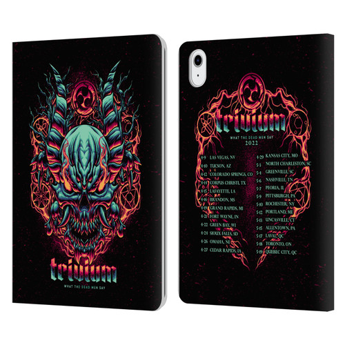 Trivium Graphics What The Dead Men Say Leather Book Wallet Case Cover For Apple iPad Air 11 2020/2022/2024/2025