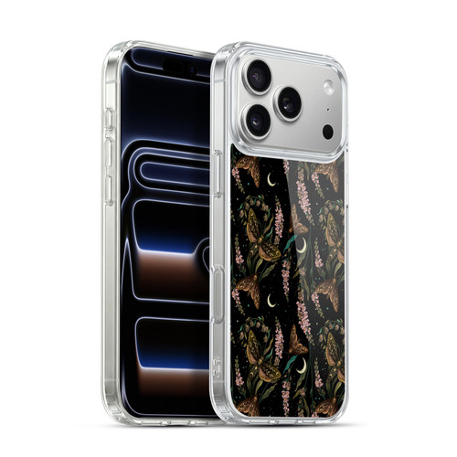 Episodic Drawing Pattern Death Head Pattern Soft Gel Case for Apple iPhone 17 Pro Max