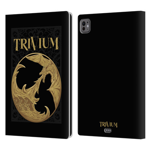 Trivium Graphics The Phalanx Leather Book Wallet Case Cover For Apple iPad Pro 11 M4/M5 2024/2025