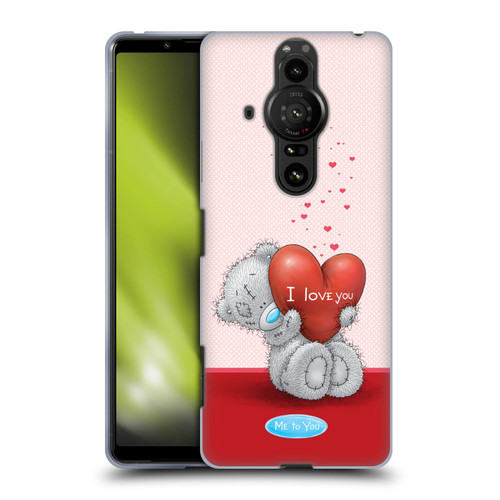 Me To You Classic Tatty Teddy I Love You Soft Gel Case for Sony Xperia Pro-I