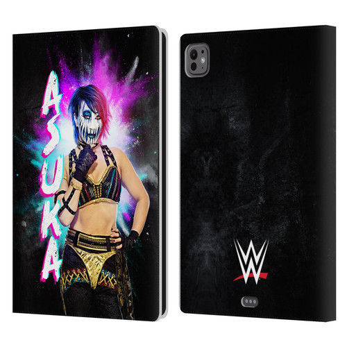 WWE Asuka Black Portrait Leather Book Wallet Case Cover For Apple iPad Pro 11 M4/M5 2024/2025