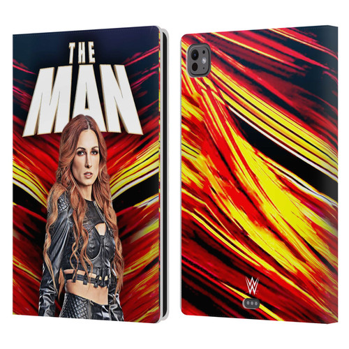 WWE Becky Lynch The Man Leather Book Wallet Case Cover For Apple iPad Pro 11 M4/M5 2024/2025
