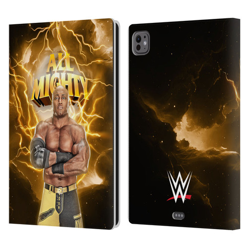 WWE Bobby Lashley Portrait Leather Book Wallet Case Cover For Apple iPad Pro 11 M4/M5 2024/2025