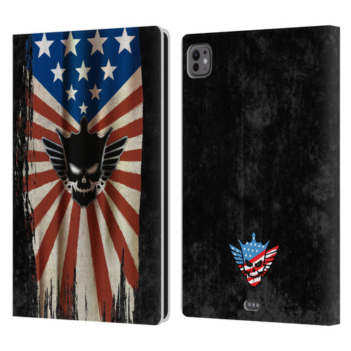 WWE Cody Rhodes Distressed Flag Leather Book Wallet Case Cover For Apple iPad Pro 11 M4/M5 2024/2025