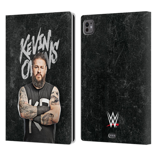 WWE Kevin Owens Portrait Leather Book Wallet Case Cover For Apple iPad Pro 11 M4/M5 2024/2025