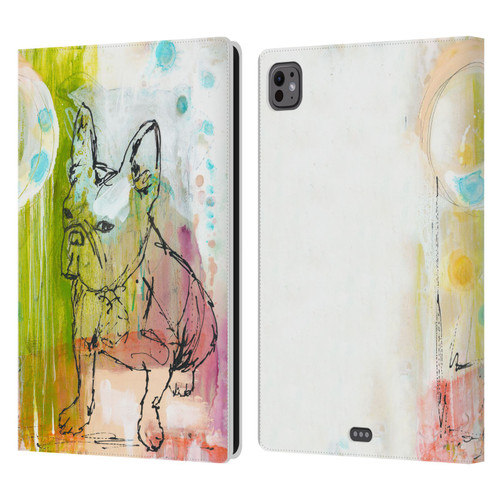 Wyanne Animals Attitude Leather Book Wallet Case Cover For Apple iPad Pro 11 M4/M5 2024/2025