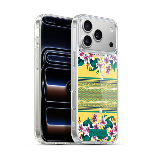 Frida Kahlo Flowers Tribal Plumeria Soft Gel Case for Apple iPhone 17 Pro Max