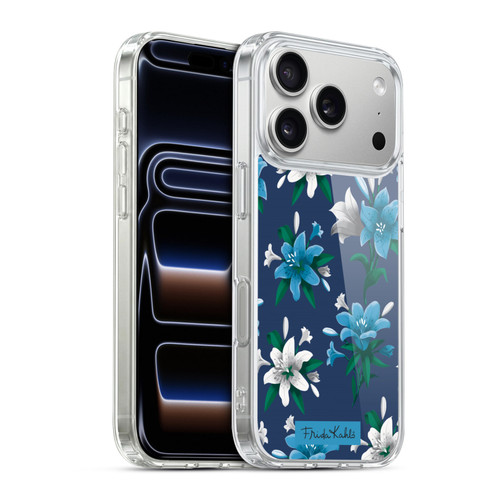 Frida Kahlo Flowers Blue Lilies Soft Gel Case for Apple iPhone 17 Pro