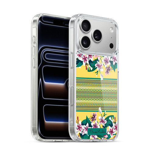 Frida Kahlo Flowers Tribal Plumeria Soft Gel Case for Apple iPhone 17 Pro
