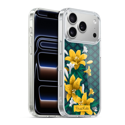 Frida Kahlo Flowers Yellow Lilies Soft Gel Case for Apple iPhone 17 Pro
