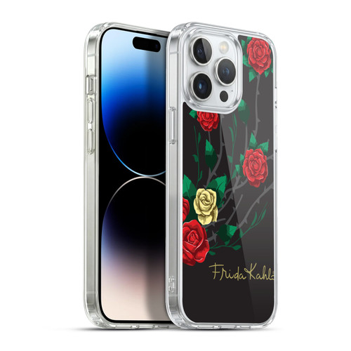 Frida Kahlo Roses Shrub Soft Gel Case for Apple iPhone 13 Pro Max & MagSafe