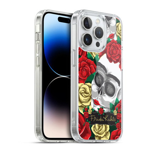 Frida Kahlo Roses Pair Skull Soft Gel Case for Apple iPhone 13 Pro & MagSafe