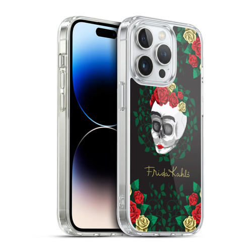 Frida Kahlo Roses Skull Bloom Soft Gel Case for Apple iPhone 13 Pro & MagSafe