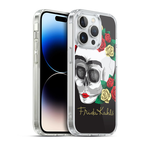 Frida Kahlo Roses Skull Soft Gel Case for Apple iPhone 13 Pro & MagSafe