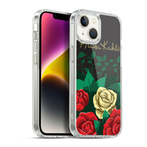 Frida Kahlo Roses Blooms Soft Gel Case for Apple iPhone 14